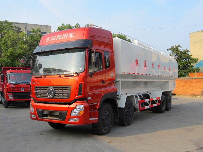 东风天龙（40方/20吨）散装饲料运输车